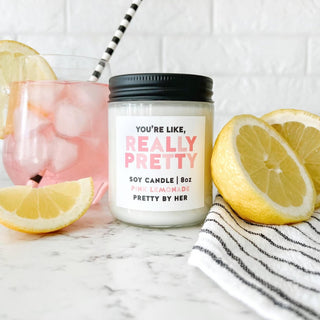 You're Like Really Pretty | Candle - Pretty by Her- handmade locally in Cambridge, Ontario