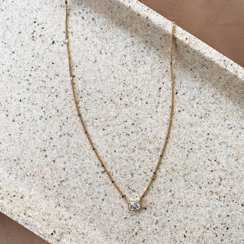 Zaro Gold Necklace | Horace Jewelry - Pretty by Her- handmade locally in Cambridge, Ontario